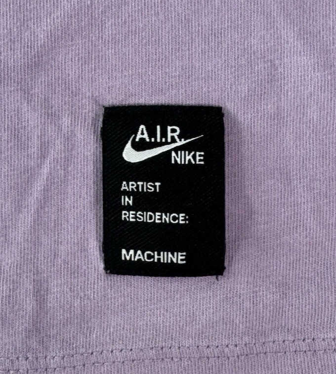 Nike NSW A.I.R. Machine Graphic Long Sleeve Purple T-Shirt Mens Large Streetwear gallery