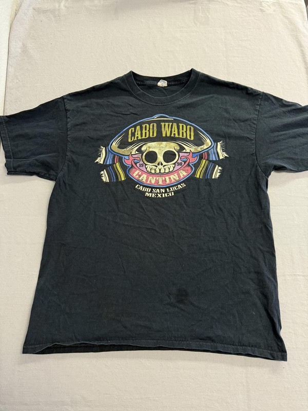 Vintage Cabo Wabo Cantina Tshirt Cabo San Lucas Sammy Haggar