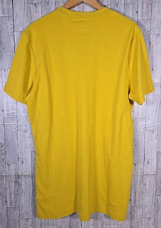 Shaquille O'Neal Shirt Big & Tall LT XLT 2XL 2XLT 3X Yellow Ribbed XLG NEW gallery