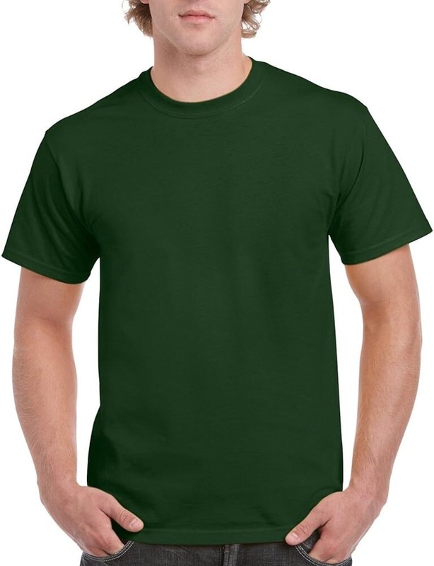 NEW Bulk Lot Gildan Men Heavy Cotton Short Sleeves T-Shirt ALL XL Blue & Green