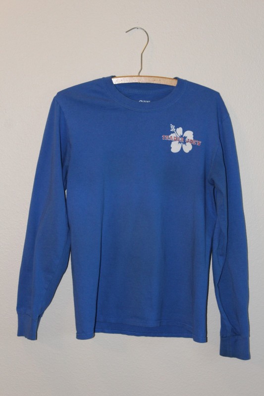 Trader Joe's Crew Member Long Sleeve T-Shirts Lot of 2 Size Small 100% Cotton gallery