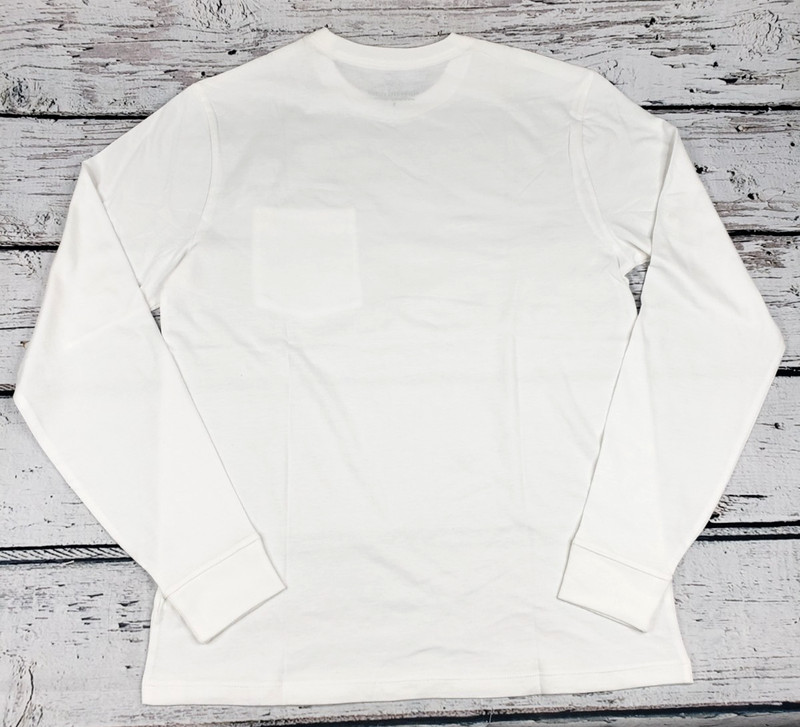 Vineyard Vines Men's Long Sleeve Pocket T-Shirt White Size Medium (M) - NEW gallery