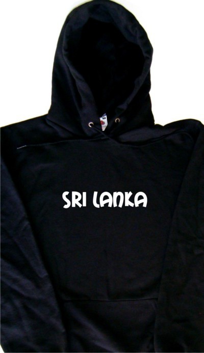 Sri Lanka text Hoodie Sweatshirt