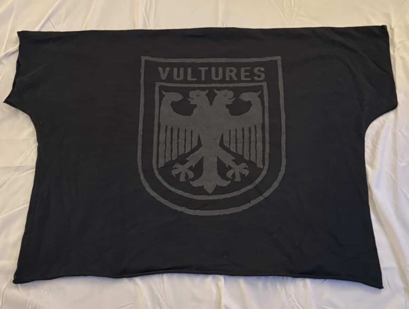 Yeezy Vultures Boxy T-Shirt – Black Kanye West Merch – Size 3 – Authentic