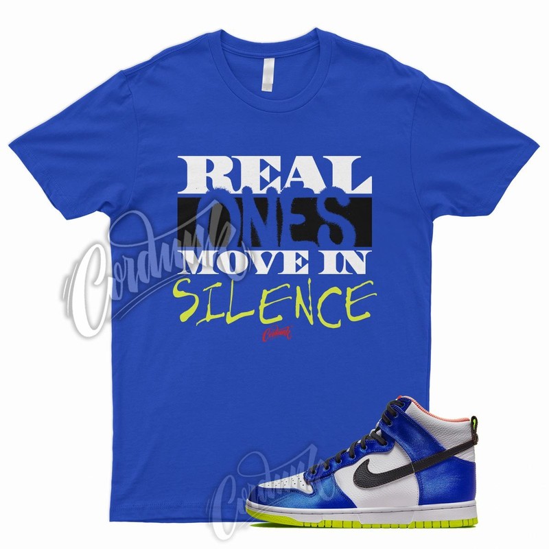 R1 T Shirt for N Dunk High Blue Satin Racer Atomic Green Royal Griffey 1 Volt