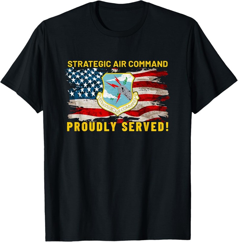 Strategic Air Command SAC US Air Force Vintage T-Shirt