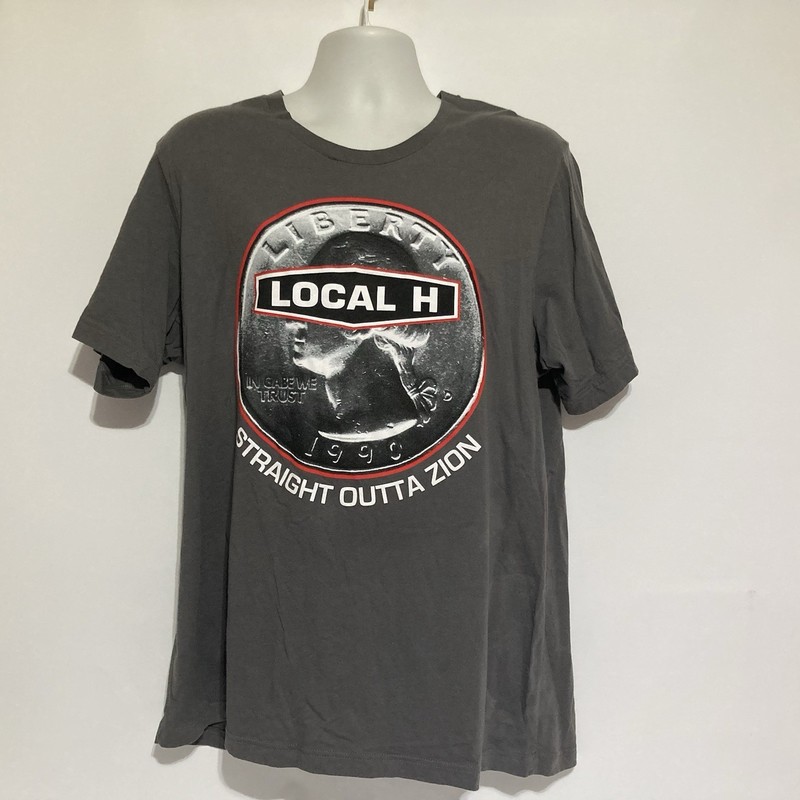 Local H Straight Outta Zion Rock Band T Shirt Black BO426