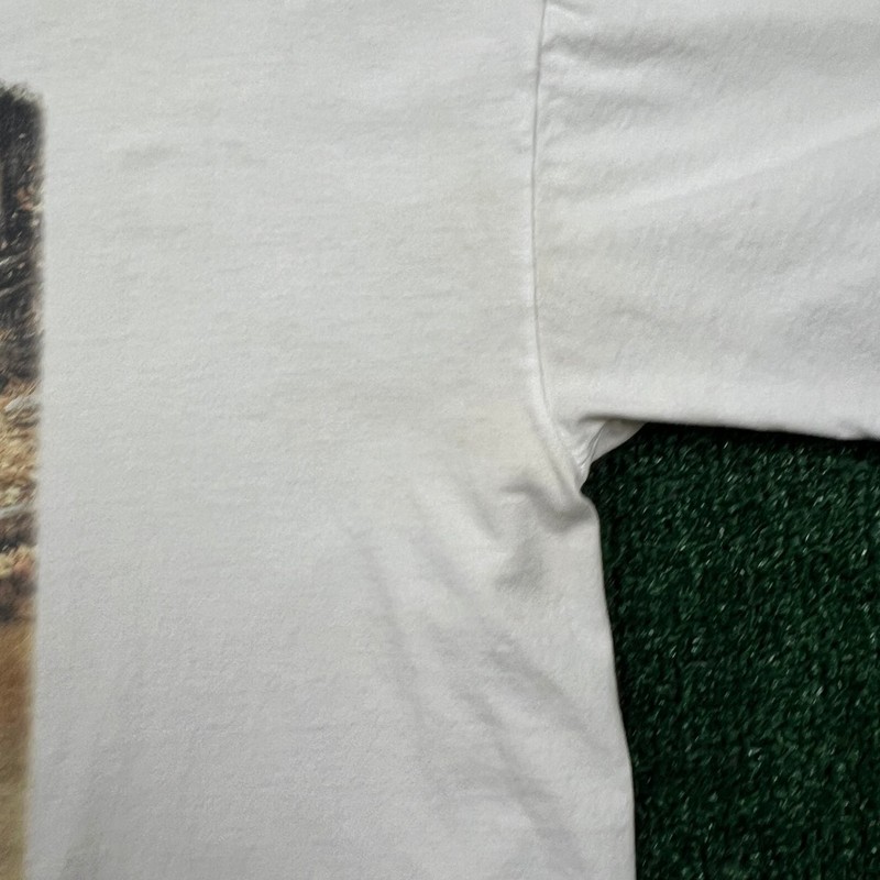 VTG Marathon Apparel T-Shirt Mens XL White Yellow Lab Cotton Ducks Unlimited 90s gallery