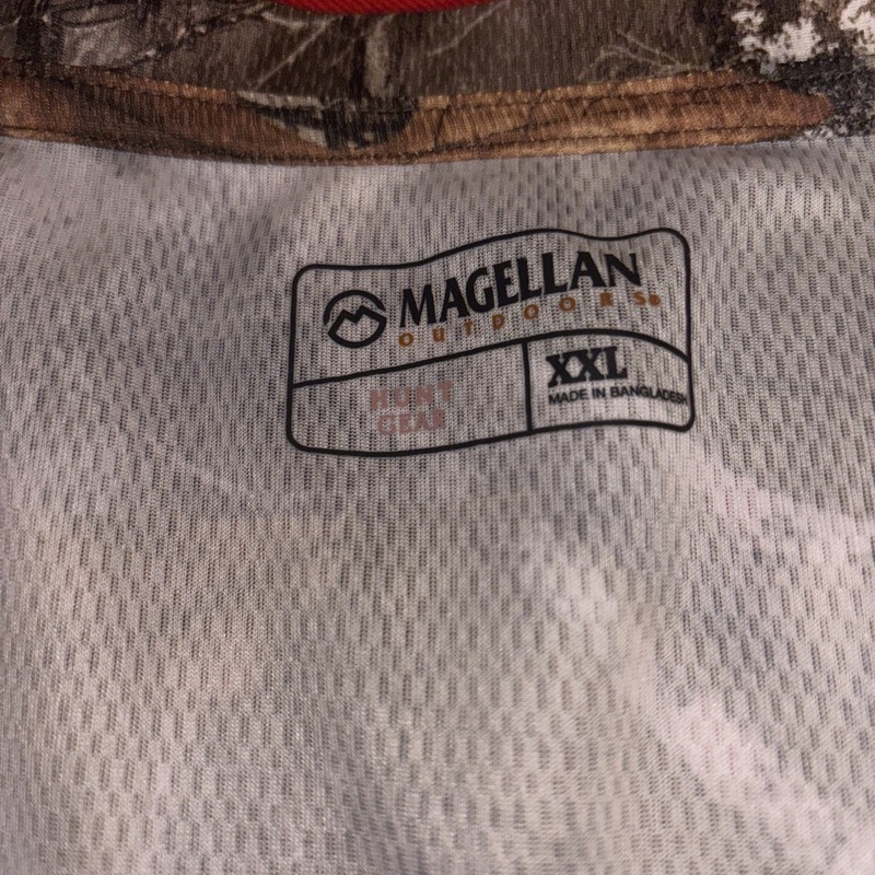 Magellan Shirt XL Men Outdoors Hunt Gear Realtree Camouflage Hiking Hunting gallery