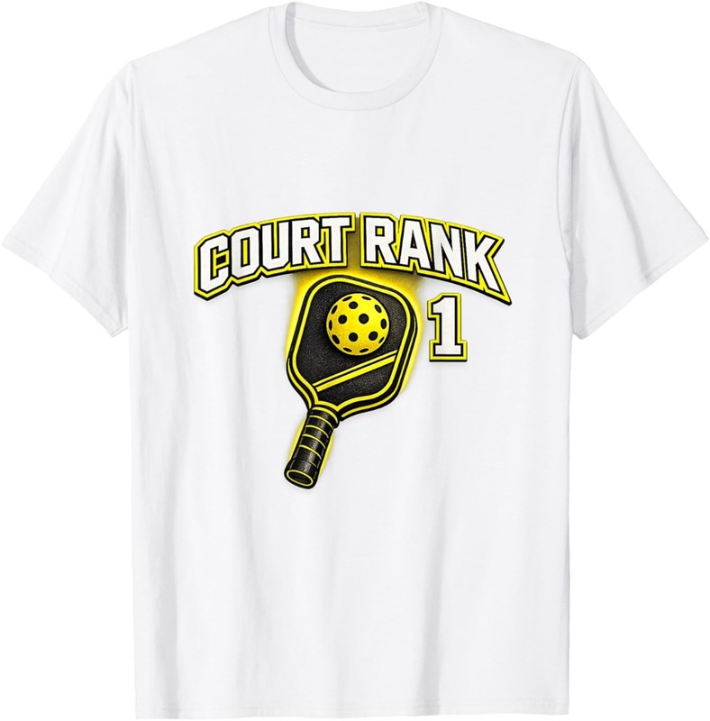 Court Rank Ranked First ( Front & Back ) T-Shirt