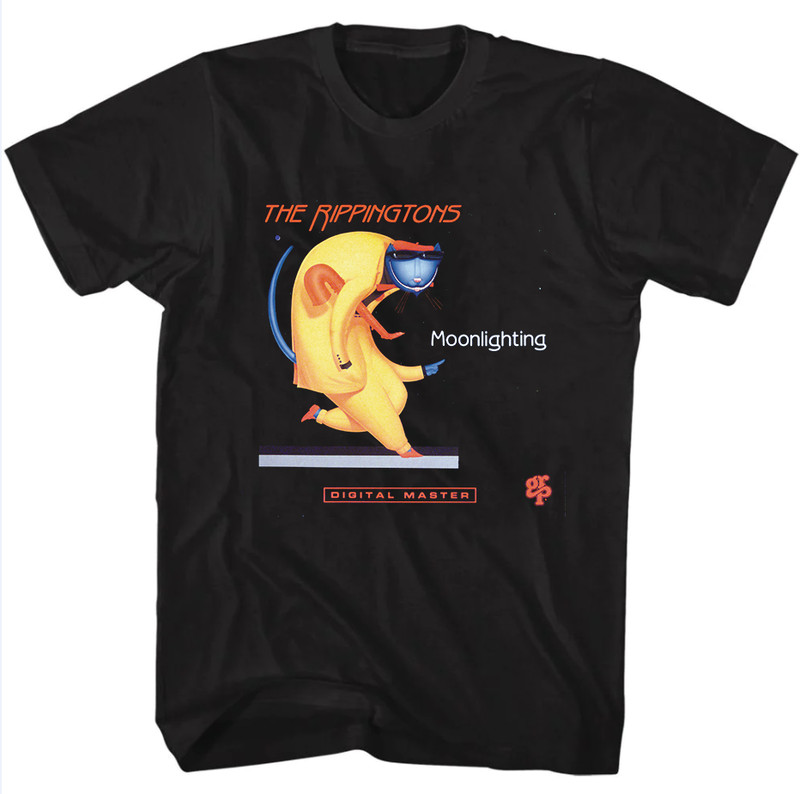 Moonlighting Album The Rippingtons Graphic Tee Cotton T Shirt Size S-5XL