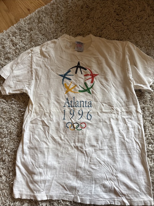 Vintage 1996 Atlanta Olympics Shirt Size Medium