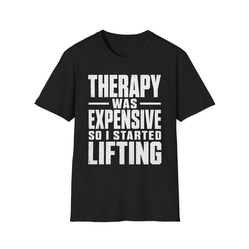 Funny Workout Gym T-Shirt Powerlifting Bodybuilding Activewear Motivational Tee