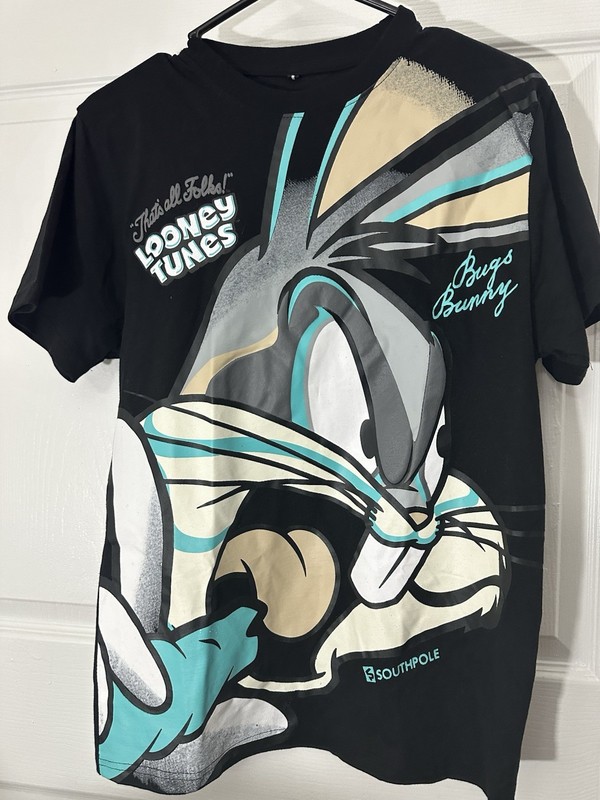 Looney Tunes Bugs Bunny Graphic T-Shirt Men’s Size S