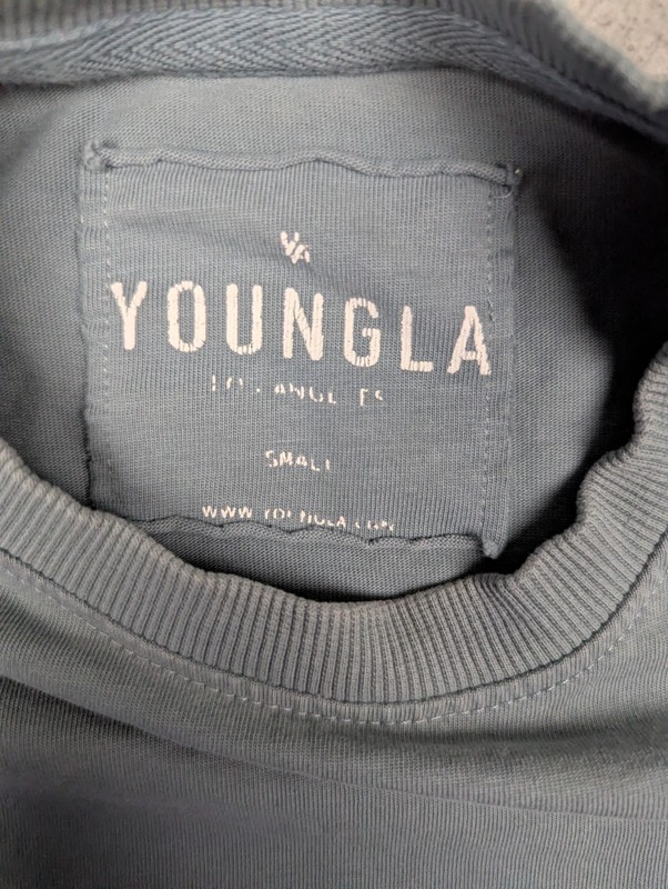 Young LA Ocean Green Light Sea Green Oversized Shirt Size S gallery