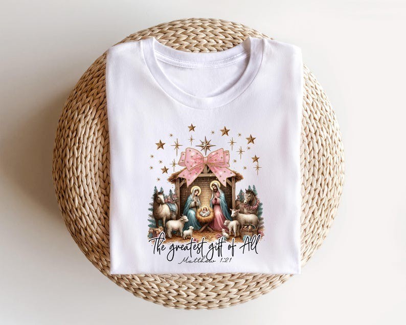 The Greatest Gift Of All Shirt Merry Christmas Holiday Gift Lovers Tee
