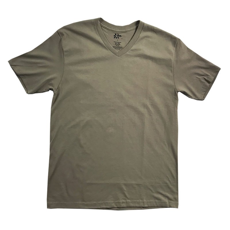 IBS HEAVYWEIGHT T SHIRT MENS SHORT SLEEVE V NECK S M L XL 2XL 3XL gallery