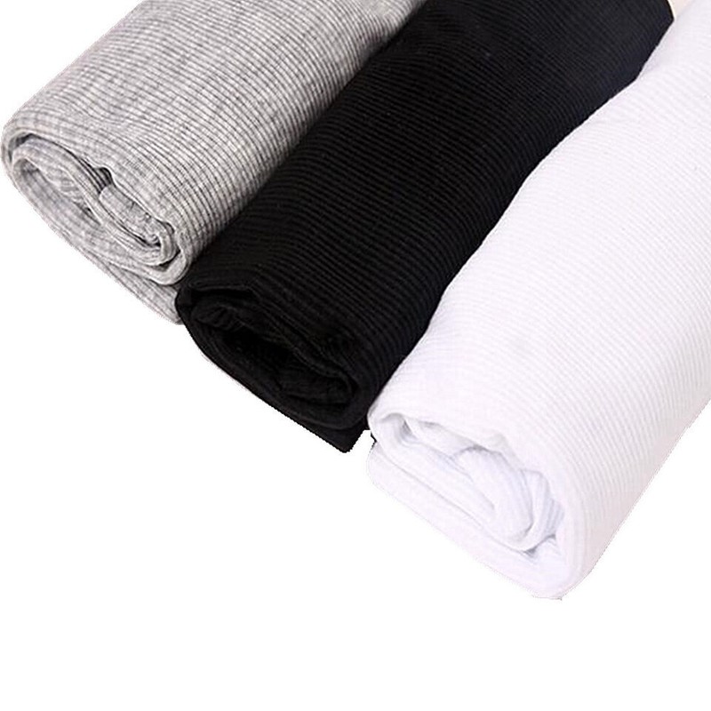 Men's 100% Cotton Tank Top A-Shirt Wife Beater Ribbed Undershirts Size: S-4XL gallery
