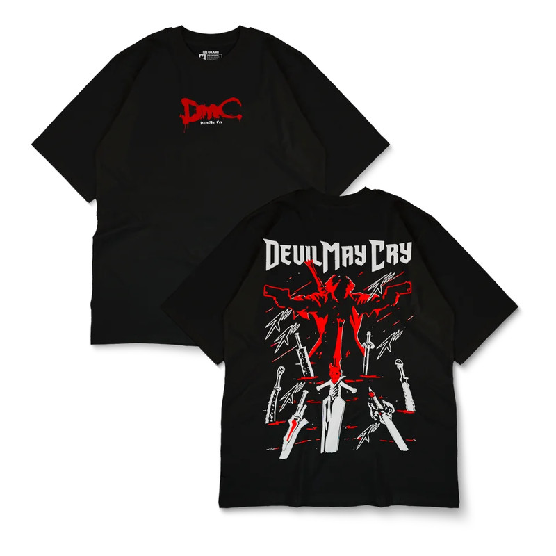 DEVIL MAY CRY UNISEX TEE S-5XL (2-Sided)