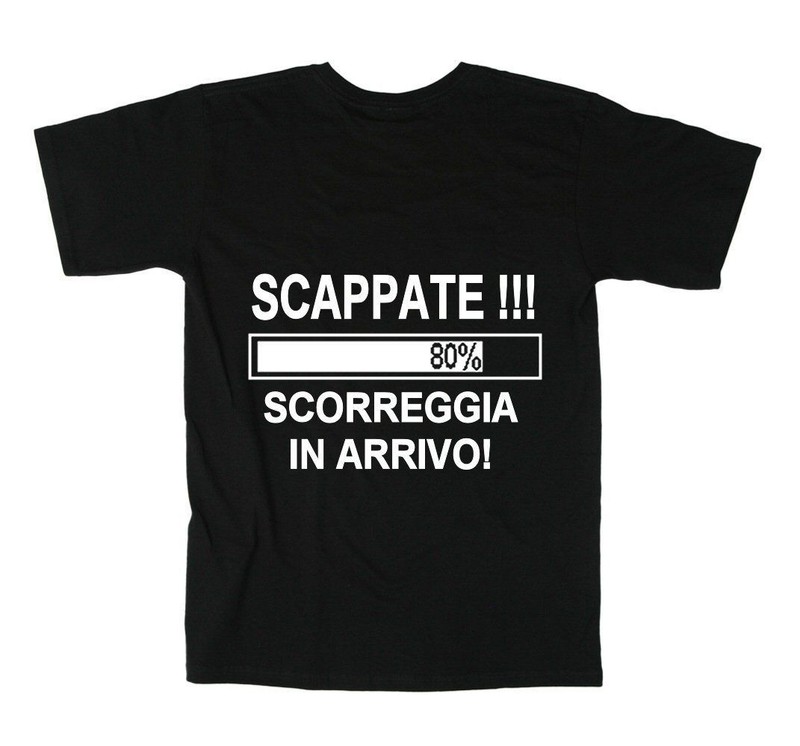 Jersey T shirt – Escape!!! Incoming Slide – Fart – Funny Phrase
