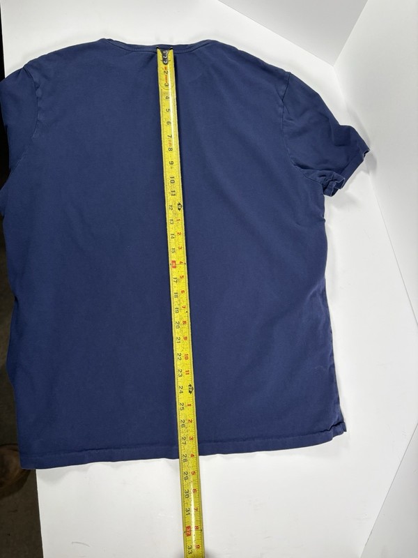 Polo Ralph Lauren Big Pony T Shirt Blue Short Sleeve Mens XL gallery