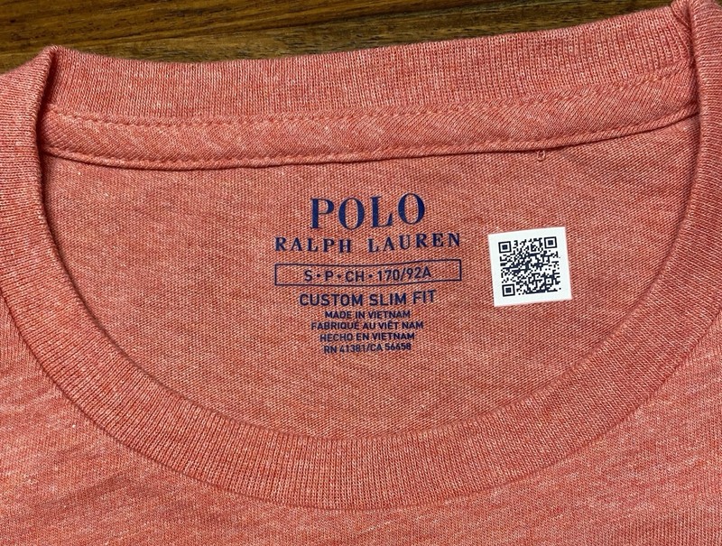 Polo Ralph Lauren T Shirt Custom Slim Fit Short Sleeve Salmon Red Men’s Size S gallery