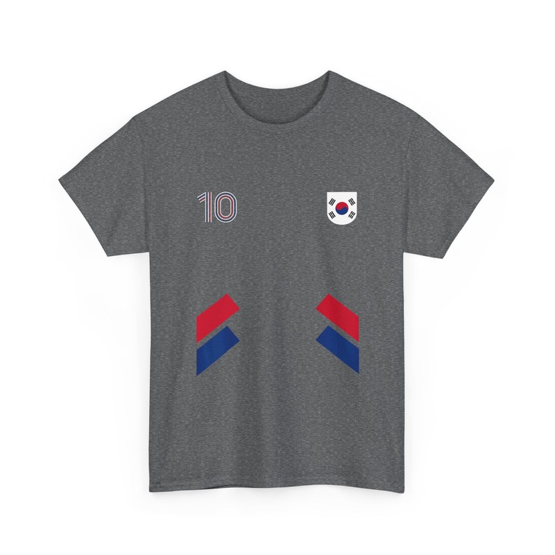South Korea Shirt, South Korea Flag South Korean Number 10 T-Shirt