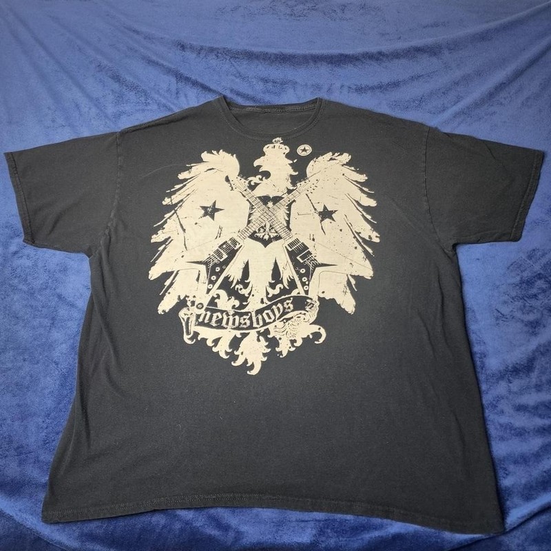 News Boys Stay Strong black band tee front back graphics No tag fits XL gallery