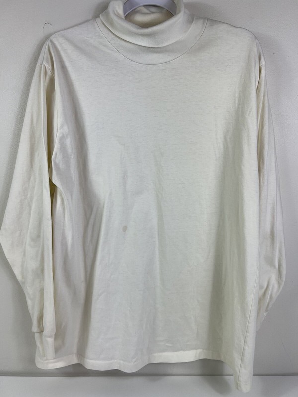 Vintage Cross Creek T Shirt White Size XL 90s USA Made Single Stitch Long Sleeve