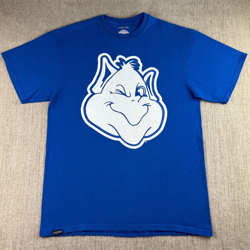JanSport SLU Billikens T-Shirt Mens Large Blue Saint Louis University Mascot Tee
