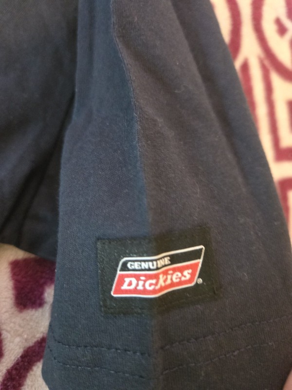 Genuine Dickies Large/Tall Black Shirt | Longer Length Short Sleeve gallery