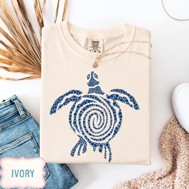 Sea Turtle Ocean Marine Animal Comfort Tee