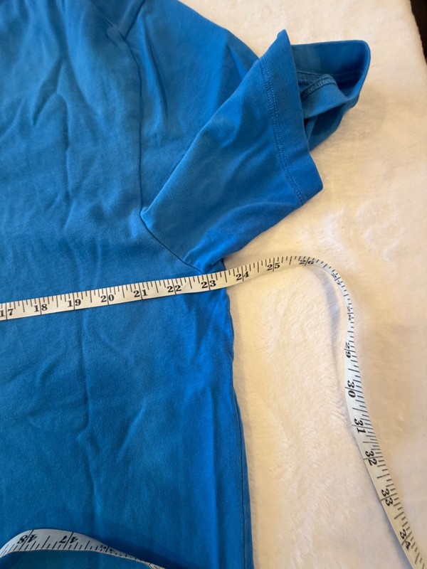 Lululemon Cotton Jersey T-Shirt FDAP Size Large Fade Dye Corn Flower Blue gallery