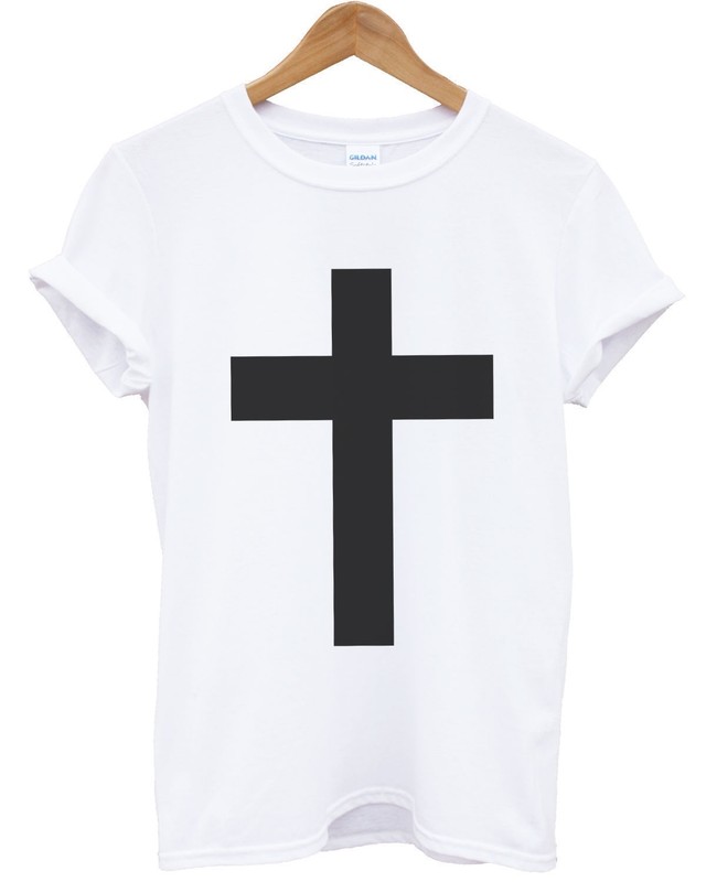 Cross T Shirt Religion Christian Urban Top Mens Kids Womens Apparel Fresh Jesus