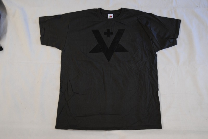 SHINING V + GREY T SHIRT NEW OFFICIAL METAL BAND HALMSTAD EERIE COLD RARE