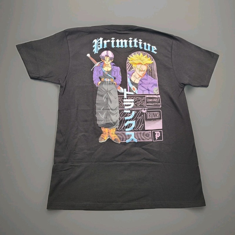 Primitive X Dragon Ball Z 🐉 Men’s Size MEDIUM Hope Tee Black New With Tags