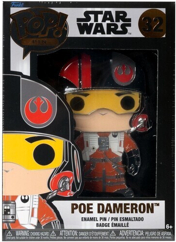 FUNKO POP! PINS STAR WARS: Poe Dameron [New ] Pin