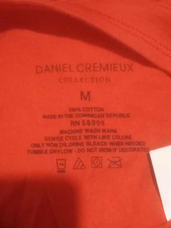 NEW Daniel Cremieux Collection Men’s T-Shirt Long Sleeve Crew Neck Medium M gallery