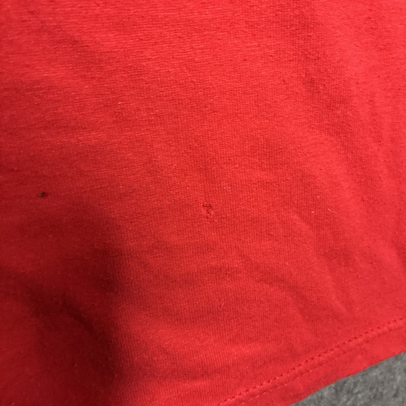 Vintage 80s Velva Sheen Mickey Mouse California Shirt Large Men Disney USA Red gallery