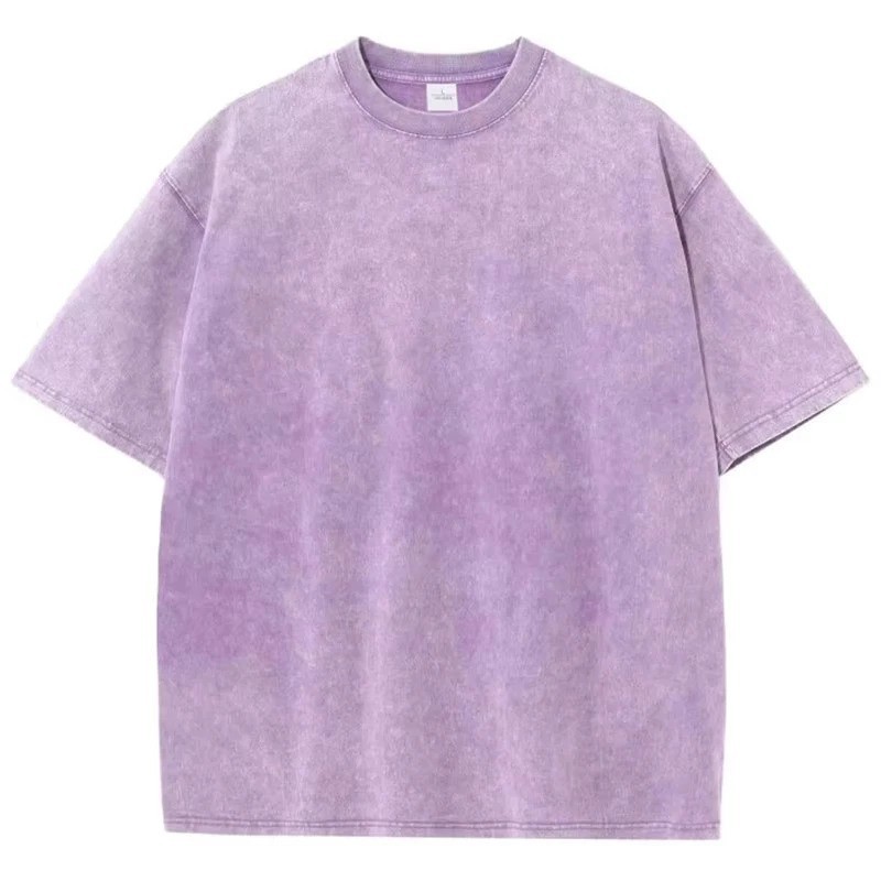 Oversized 100% Cotton Acid Wash T-shirt Heavyweight Hip Hop Style Tee gallery