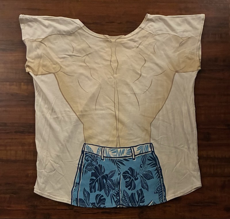 Rare Vintage La Imprints Fun2wear Beach Body Shirt One Size Fits Most gallery