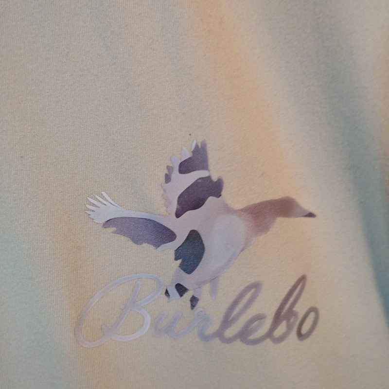 Burlebo Ducks Flying In Tee Men, Small, Olive Color, Short Sleeve, Chest Pocket gallery