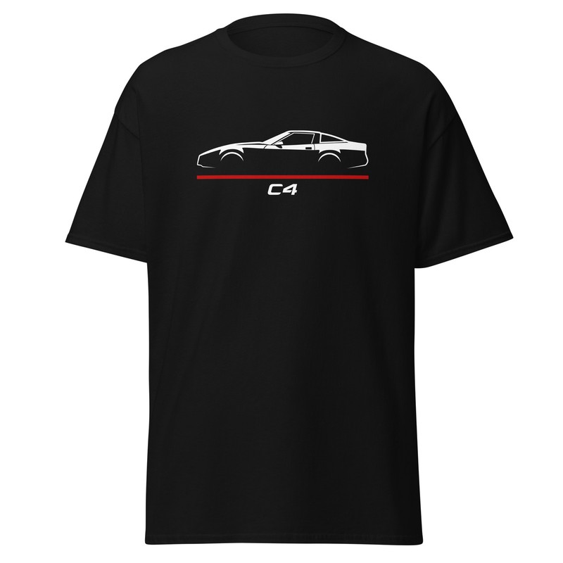 C4 Corvette 80s Tuner Digital Dash Pop Up Graphic Tee T-Shirt Gift T-shirt