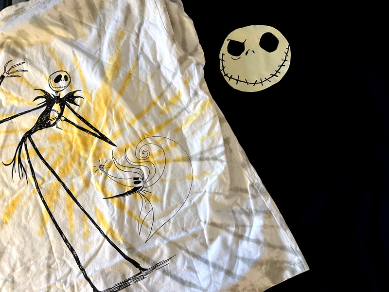 Nightmare Before Christmas NEW Sold Out Dumbgood Shirts Glow in the Dark GID