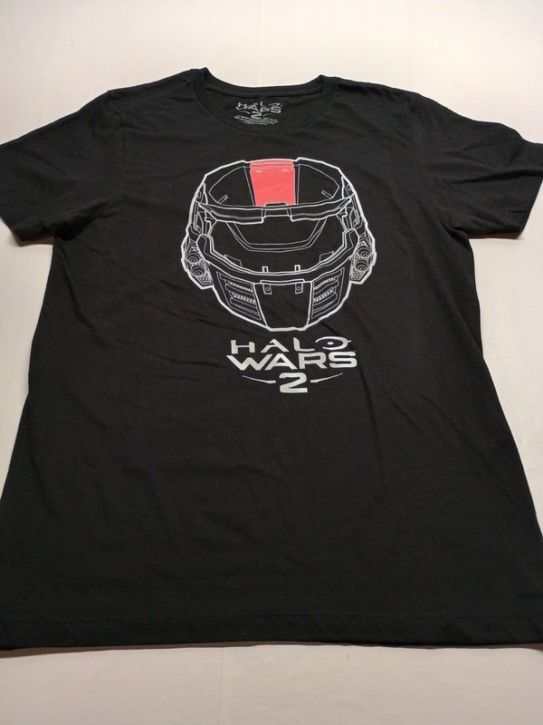 Men’s Halo Wars 2 Microsoft Xbox Video Game Graphic T-Shirt Black Medium