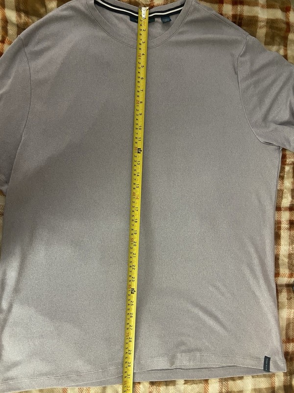 Perry Ellis Men’s XXL Light Lavender Short Sleeve T-Shirt Viscose Soft stretch gallery