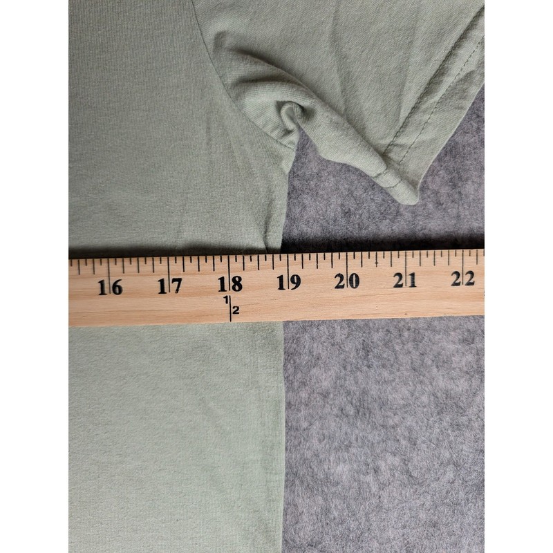 Volcom Mens Modern Fit Short Sleeve T-Shirt Sage Green Graphic Crew Neck M gallery