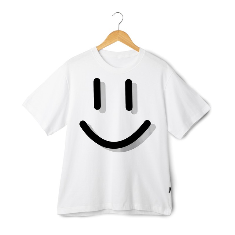 Unisex Happy Smile Emoji Graphic Tee-Y2K Style & Coffee Run Daily Wear T-Shirt gallery