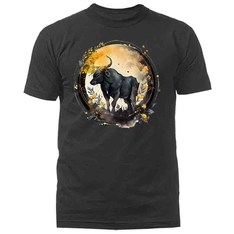 Taurus Zodiac Sign Horoscope Astrological Graphic T-shirt