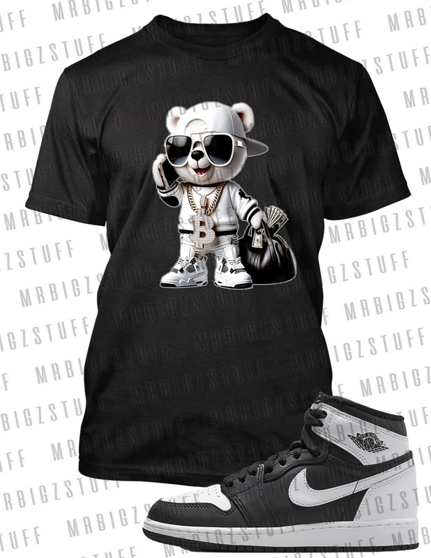 Big Tall Panda Bear 8X Bigdude Tee Shirt to Match J1 Panda Graphic Hip Hop T